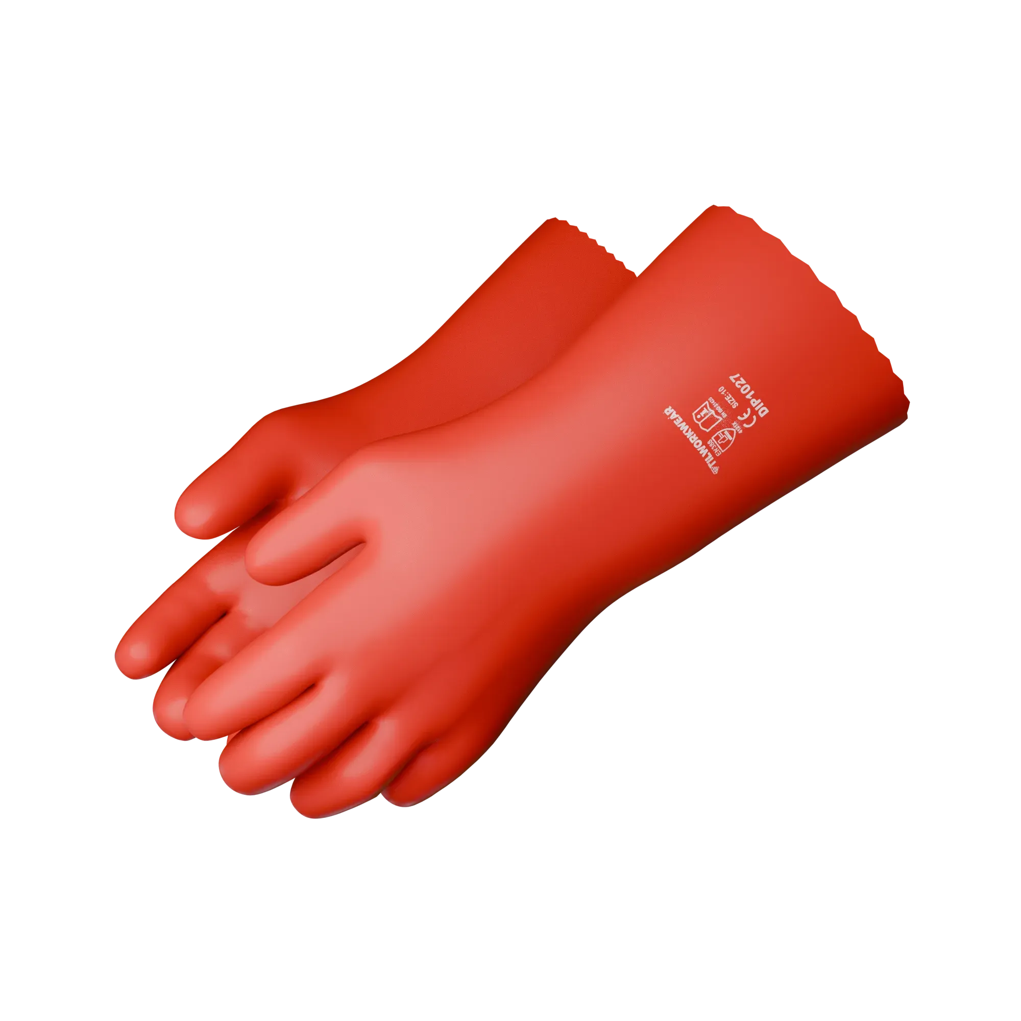 DIP1027 PVC Chemical Gaunlet Gloves
