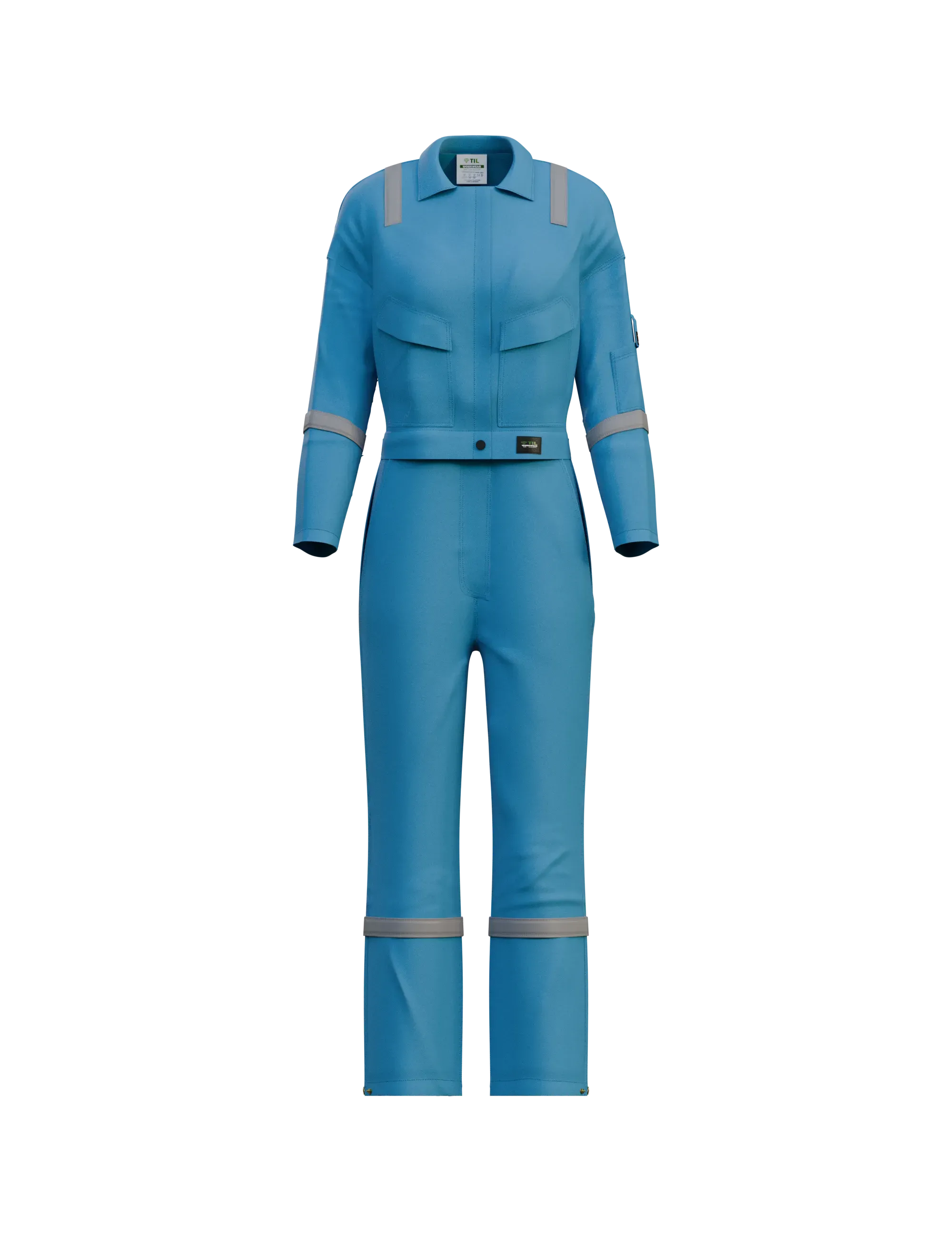 Midrian Inherent FR Ecogreen Detachable Female Coverall