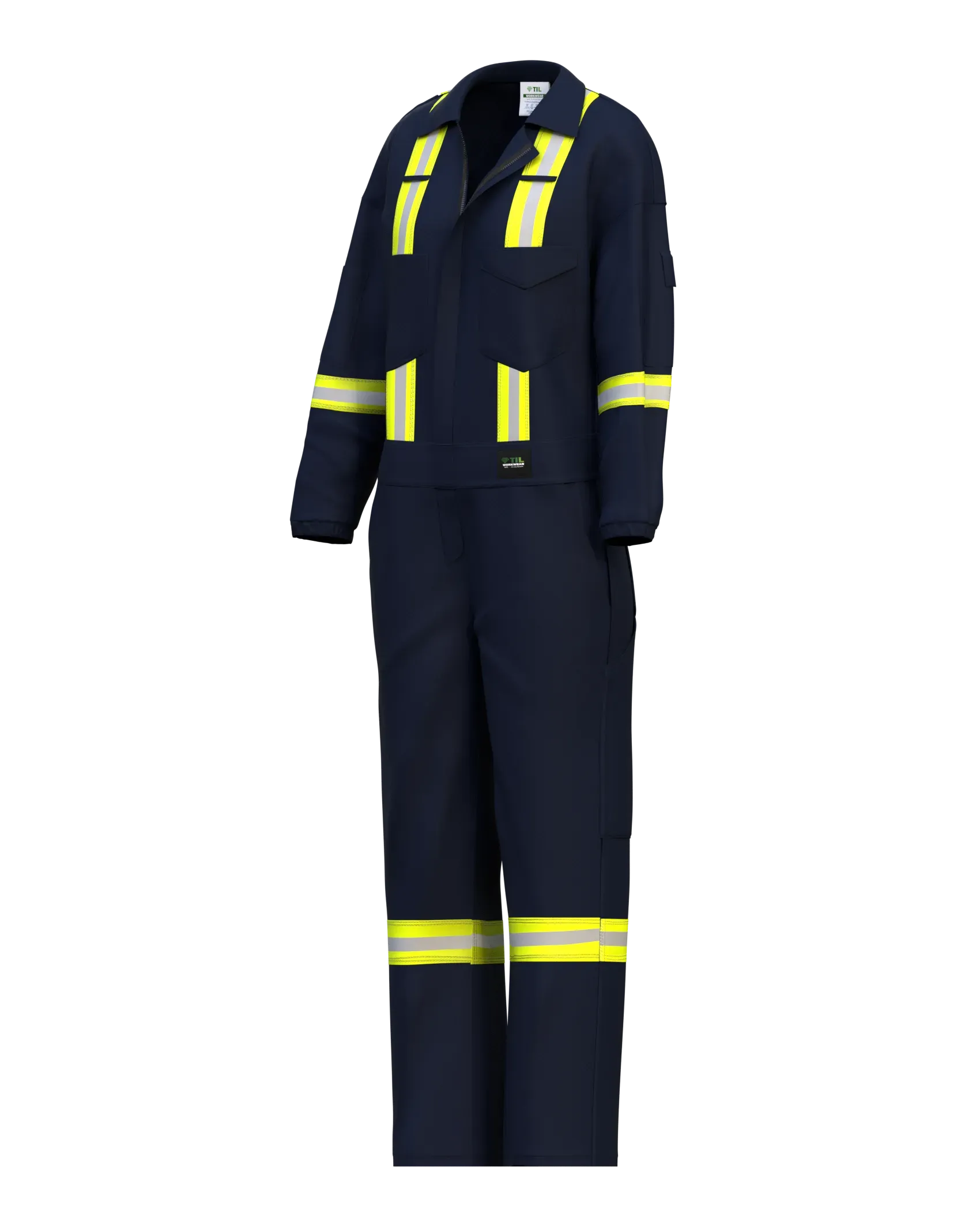 Pistine FR Hi-Vis Reflective Coverall - Image 2