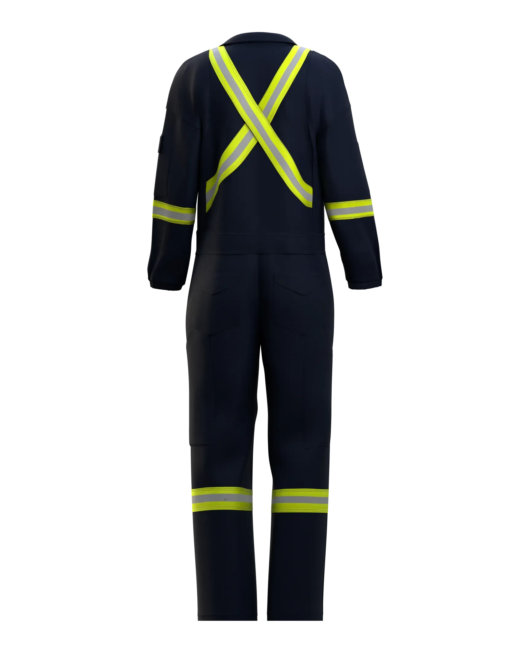 Pistine FR Hi-Vis Reflective Coverall - Image 3