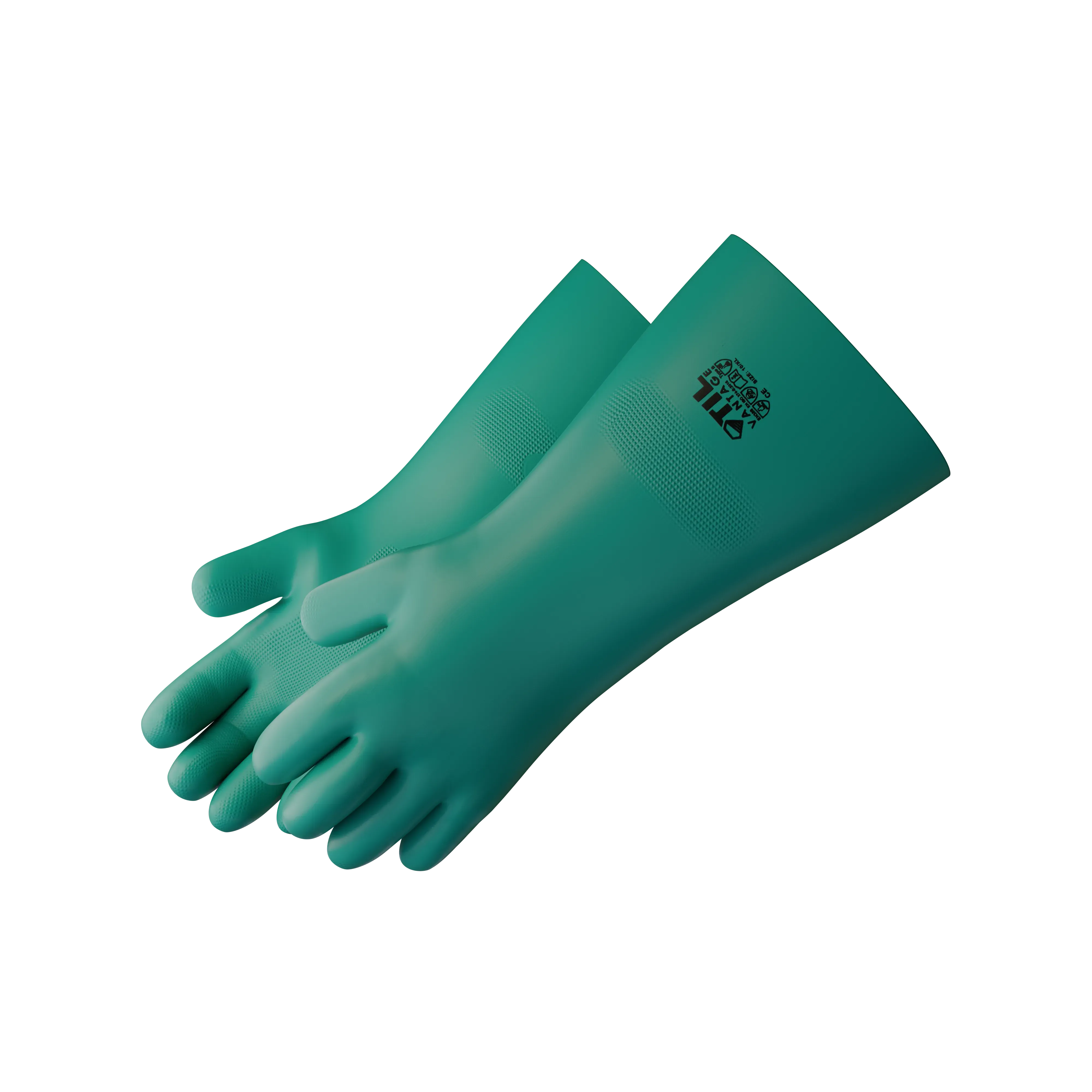 Vantage Nitrile 18 inch Chemical Hand Gloves