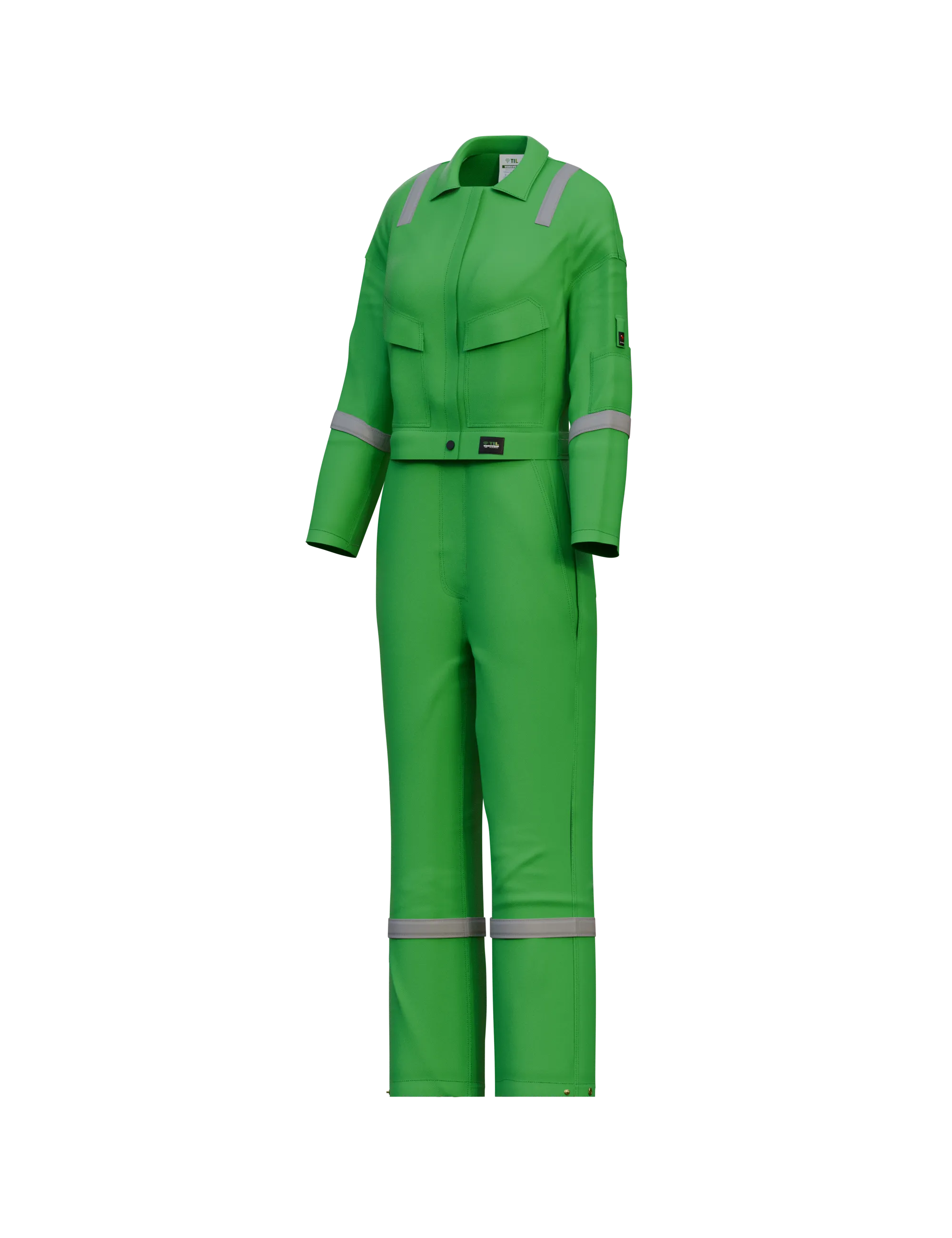 ShyArk Inherent FR Ecogreen Detachable Female Coverall - Image 2